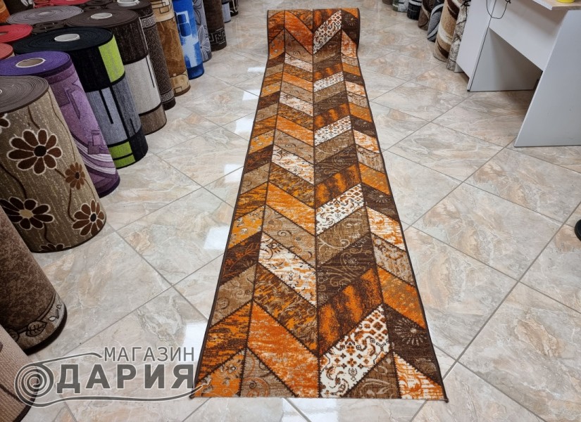 Мокетена пътека ERIKA 8029 orange